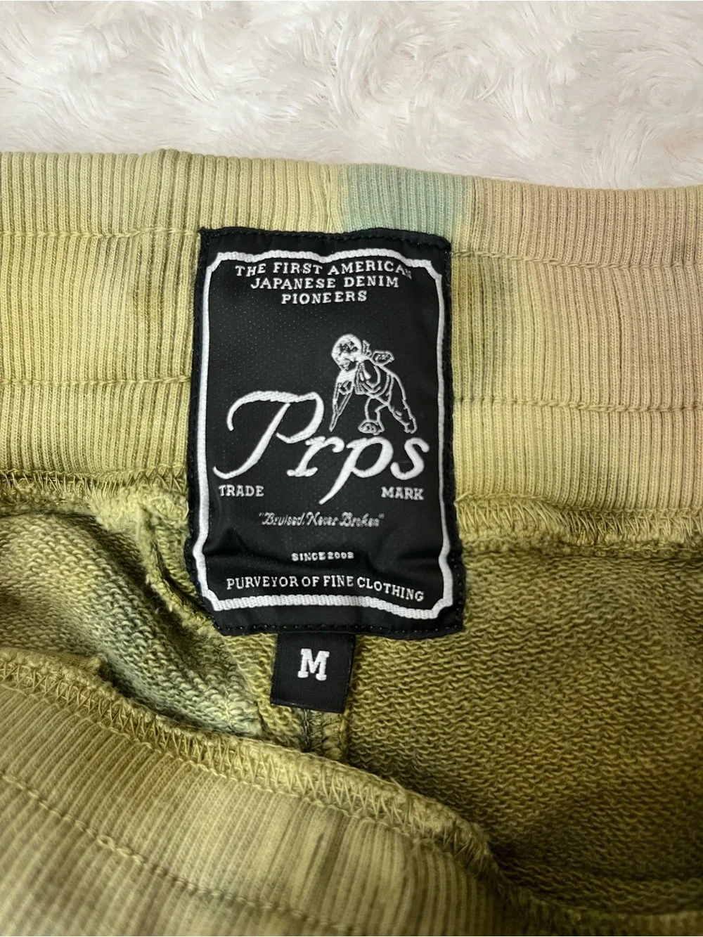 Prps Men’s Tie-Dye Graphic Sweatpants